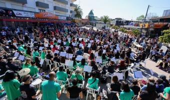 SE LLEV A CABO EL PRIMER ENCUENTRO DE ORQUESTAS JUVENILES EN VILLA GESELL