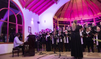 SE REALIZ UNA  MISA DE RQUIEM EN HOMENAJE A ANTONIO LYSY EN MAR DE LAS PAMPAS