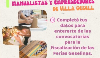 CENSO DE ARTESANOS/AS, MANUALISTAS Y EMPRENDEDORES/AS