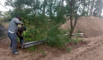 CIERRE DE ACCESOS CLANDESTINOS EN EL BARRIO LOS PIONEROS