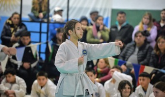 EL POLIDEPORTIVO RECIBI A MS DE 600 TAEKWONDISTAS EN UNA JORNADA REGIONAL