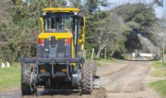 CORRALN: AVANZAN LOS TRABAJOS DE REPARACIN DE CALLES