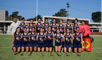 EL HOCKEY FEMENINO GAN Y OBTUVO EL SEGUNDO PUESTO EN EL TOP AB